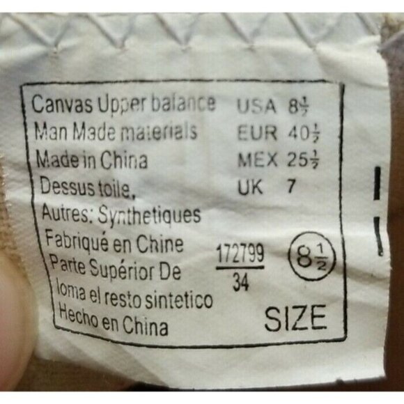 ✅ Womens 8.5 Airwalk High Top PINK Canvas Sneakers Skater Shoe Casual Comfort - Picture 3 of 9